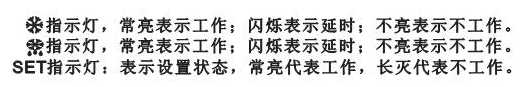 防爆機柜空調顯示屏指示燈狀態說明